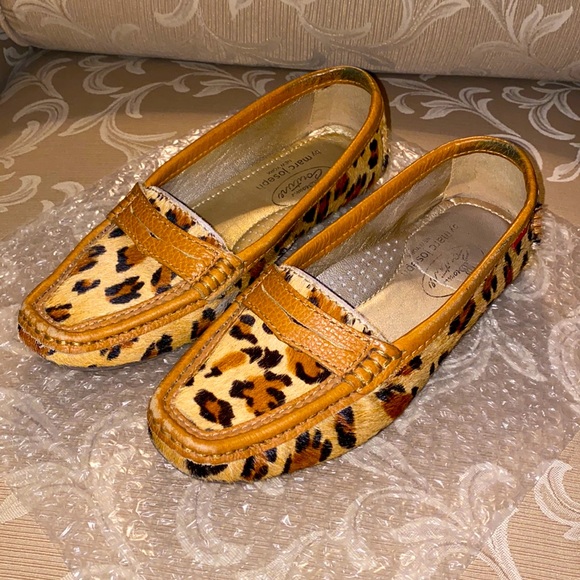 πΈ MARC JOSEPH NEW YORK/BROWNS COUTURE LOAFERS - Picture 1 of 7